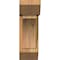 Ekena Millwork Thorton Slat Rough Sawn Bracket w/ Offset Brace, Western Red Cedar, 6"W x 14"D x 18"H BKT0604X14X18THR06RWR - alternate 4
